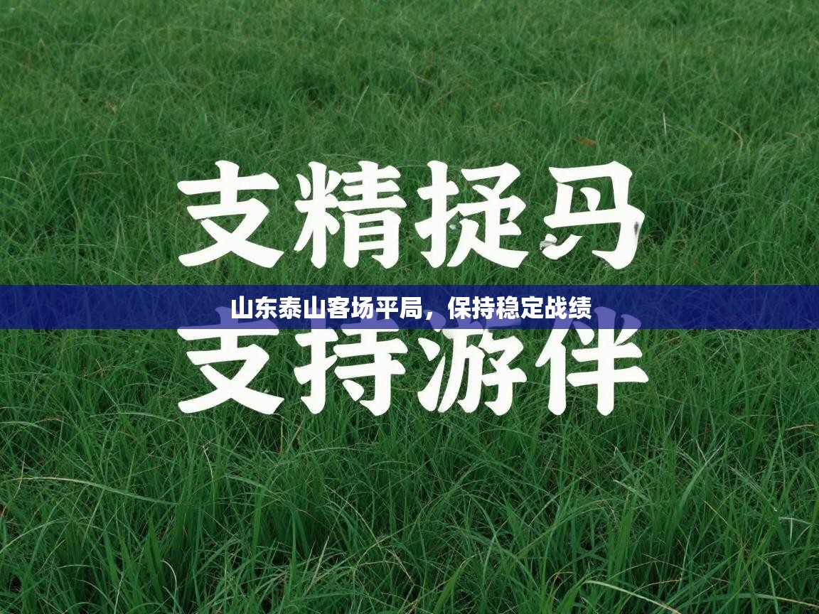 山东泰山客场平局，保持稳定战绩  第1张